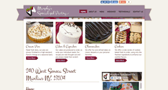 Desktop Screenshot of murphyspastry.com