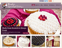 Tablet Screenshot of murphyspastry.com